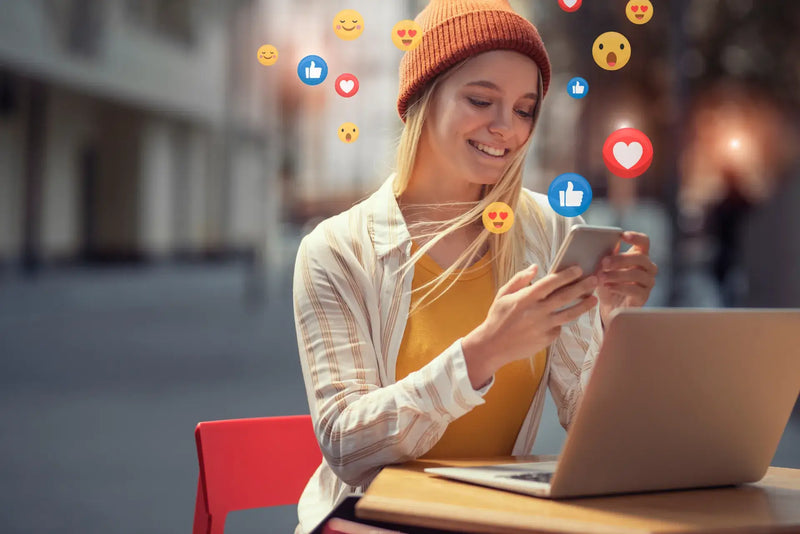 2. l'URL du profil ou de la publication (lien)